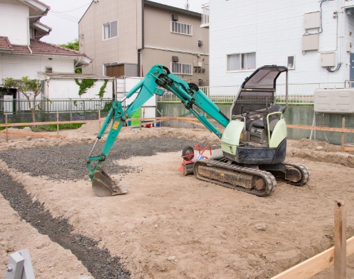 基礎着工 イメージ写真