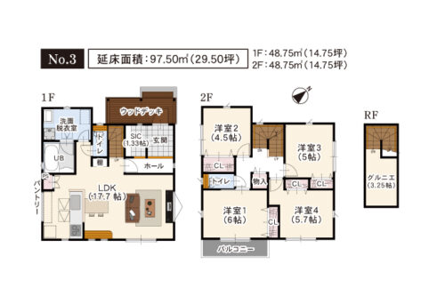 No.3：間取図