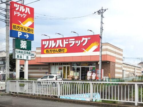 ツルハドラッグ上溝店：約160ｍ<br>徒歩約2分、自転車約1分