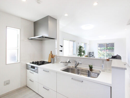 ［施工例］対面システムキッチン