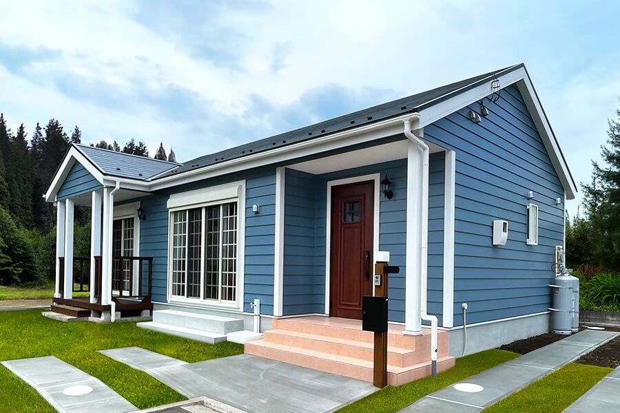 19坪の小さな平屋｜住み慣れた場所で建てるアメリカンハウス