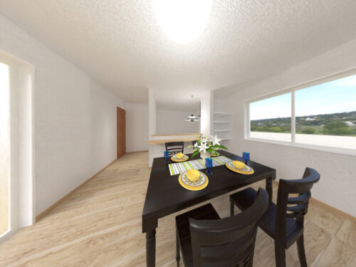 [完成予想パース]LDK