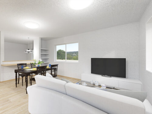 [完成予想パース]LDK